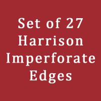 X-Values Set of 27 Harrison Imperfs